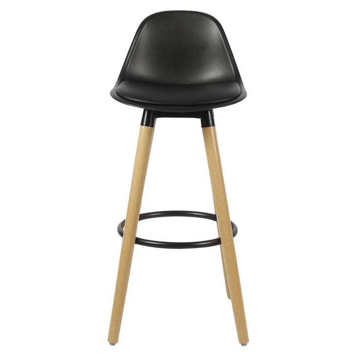 कुशन के साथ इकोनॉमिक बार स्टूल पीपी सीट